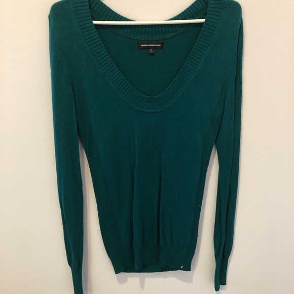 Express Design Studio Green Seeater sz Small - Picture 1 of 6